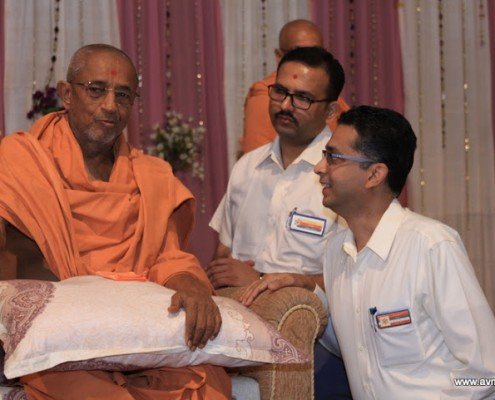 Swamiji's Arrival